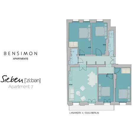 Bensimon Mitte/wedding Lägenhetshotell Berlin
